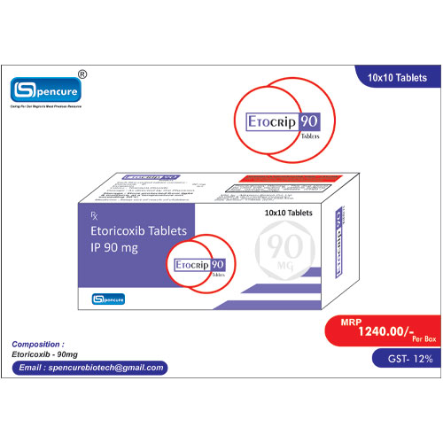 Etoricoxib 90 mg Tablets