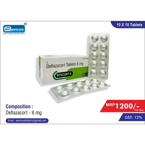 Deflazacort 6 mg Tablets