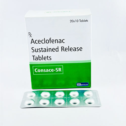 Aceclofenac 200 mg Sustained Release Tablets