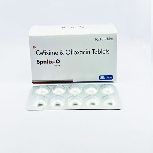 Cefixime Trihydrate 200 mg + Ofloxacin 200 mg Tablets