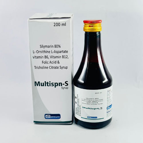 Silymarin with Vitamin B-complex in therapeutic dosage SYRUP - MULTISPN-S Images