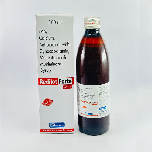 Redilot-Forte- Iron, Methylcobalamin, Calcium With Multivitamin, Multimineral & Antioxidant SYRUP Image